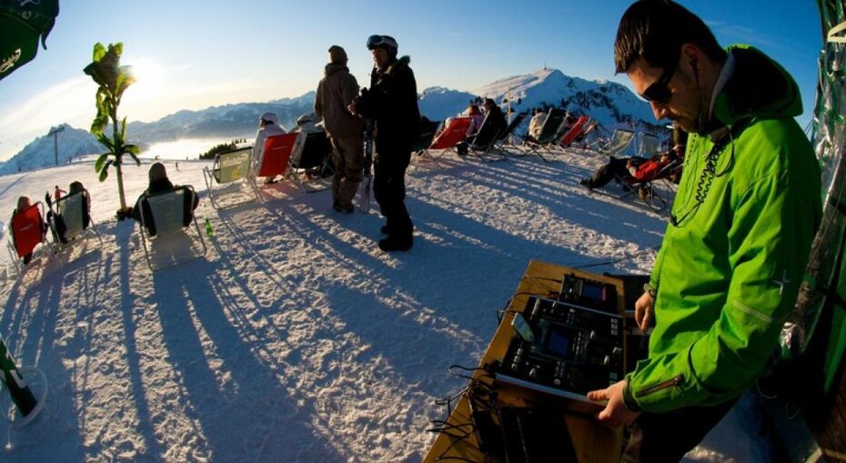Villars in Apres ski