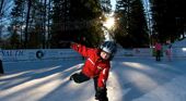 Villars ice skating