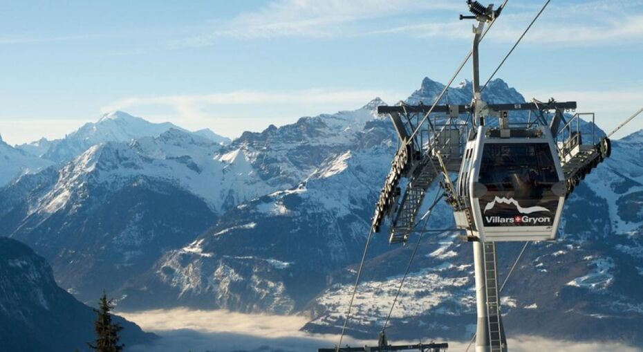 Villars telecabine