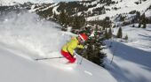 Skiing in Les Gets, France