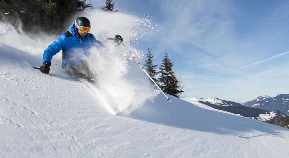 Skiing in Les Gets, France