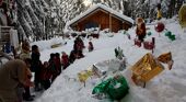 Christmas in Les Gets, France