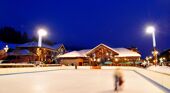 Ice Skating, Les Gets, France