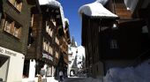 The main village in Andermatt, Switzerland