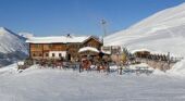 Great mountain restaurants with stunning mountain scenery  in Klosters.