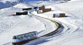 The funicular in Davos Klosters