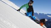 You can ski or snowboard in Klosters