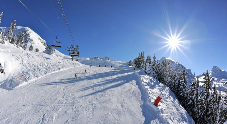 Ski Slope in Chatel