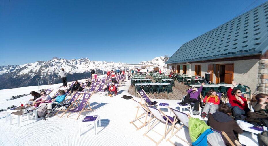 Apres Ski, Oz en Oisans, France