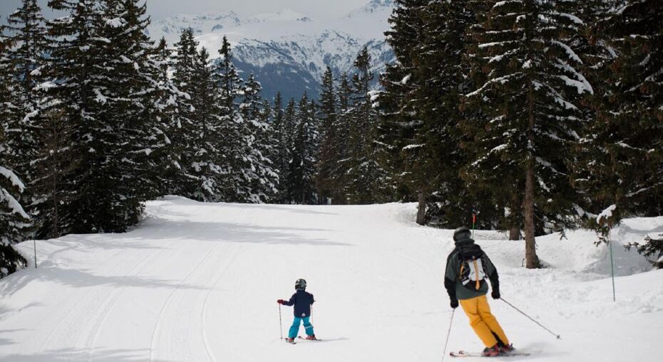 Tree lined slopes in La Rosiere©Propaganda 