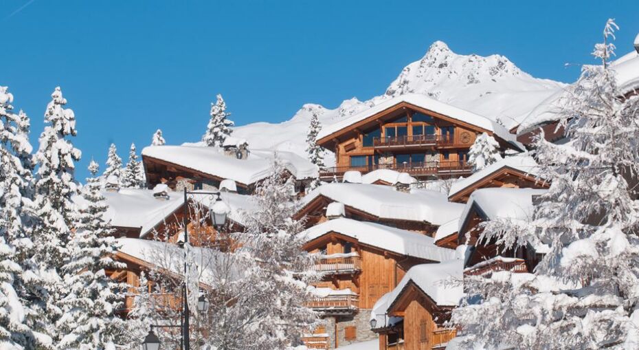 Snowy La Rosiere Village