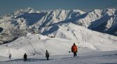 Great views from the poma in La Toussuire