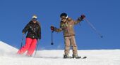 Skiing in Les 2 Alpes, France