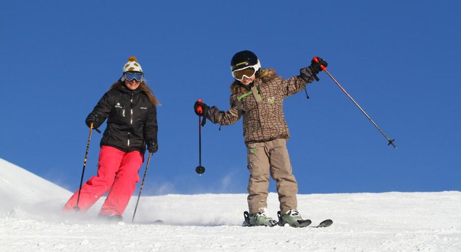 Skiing in Les 2 Alpes, France