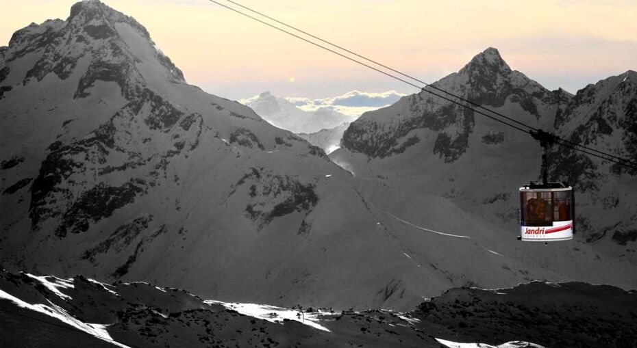 les deuz alpes cable car