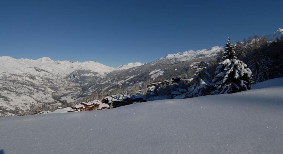 View over Les Coches