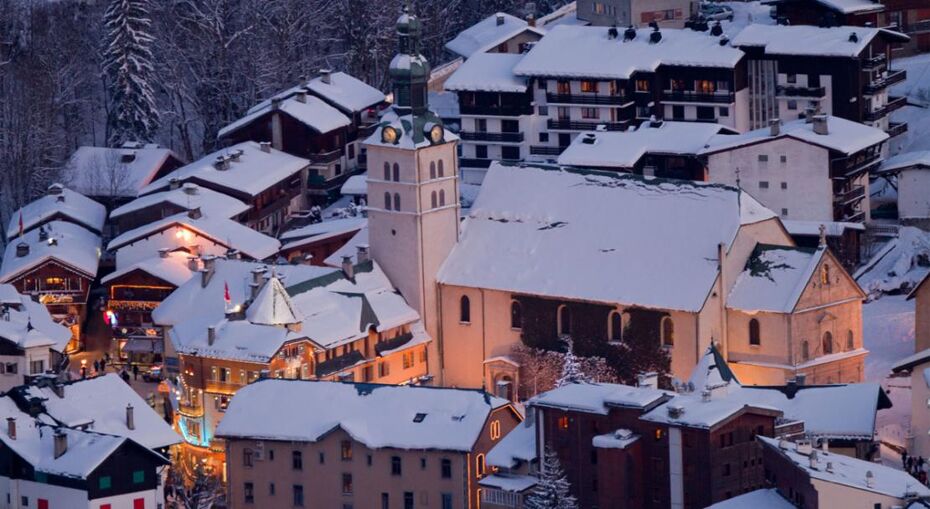 Megeve at Dusk