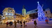 Christmas Tree in Megeve