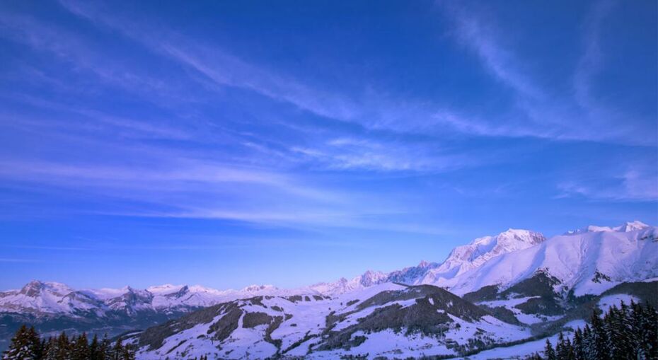 Blue Skies in Megeve