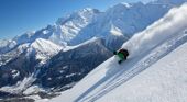 Downhill skiing in Megeve