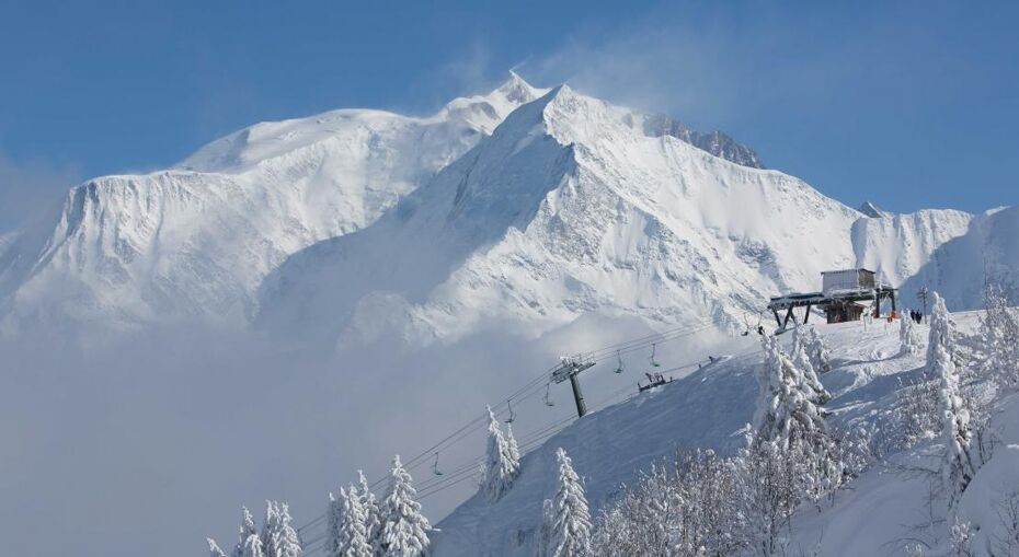 Chairlift in Megeve