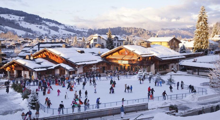 Ice Rink in Megeve