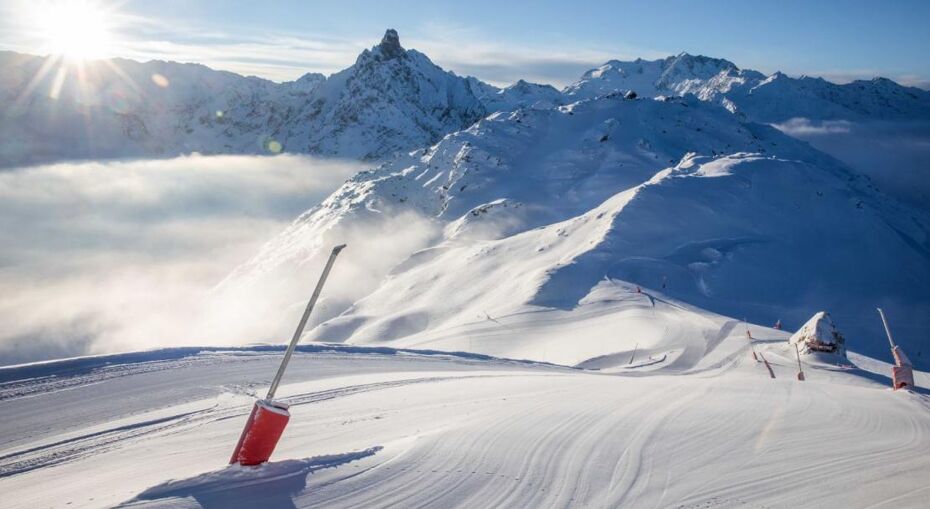 Meribel fresh piste