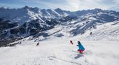 Meribel skiers