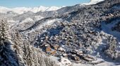 Meribel village overview