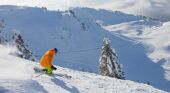 Skiing in Morzine, France. Matthieu Vitre
