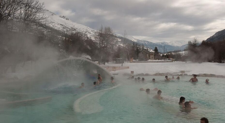 Hot Pools, Serre Chevalier, France