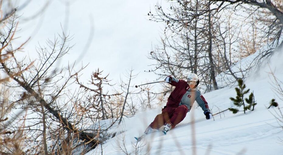 Serre Chevalier - woodland skiing