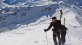 Skiing in Serre Chevalier, France
