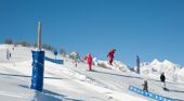 Skiing in Serre Chevalier, France