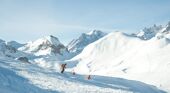 Skiing in Serre Chevalier, France