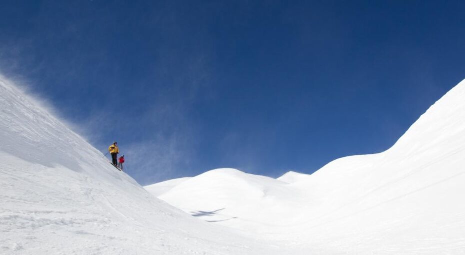 Skiing in Serre Chevalier, France