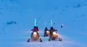 snow mobiling Val Thorens