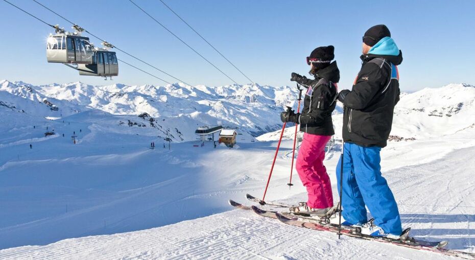 Val Thorens, France, Cable Car