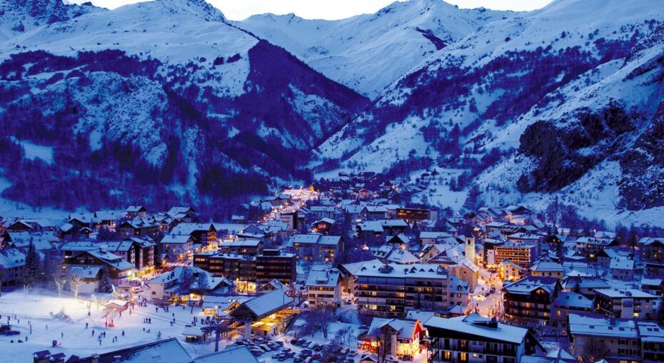 Just after skiing in Valloire