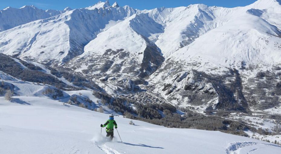 Off piste in Valloire