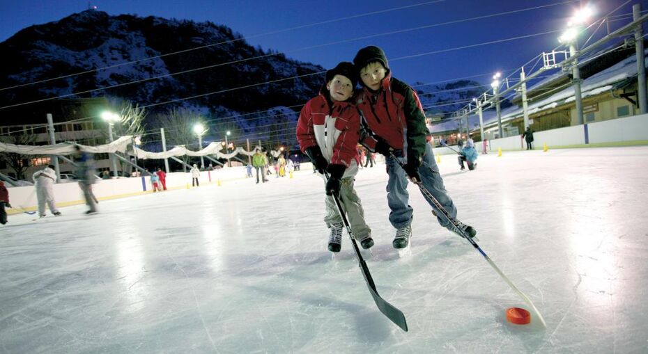 Ice Skating in Valloire
