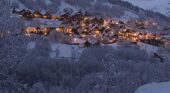 Vaujany at night