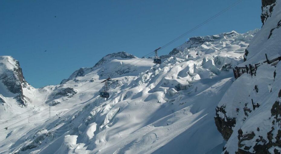 Cable car in Saas Fee