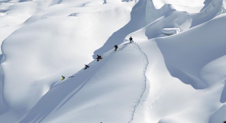 Freeride in Saas Fee