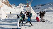 Kids area in Saas Fee
