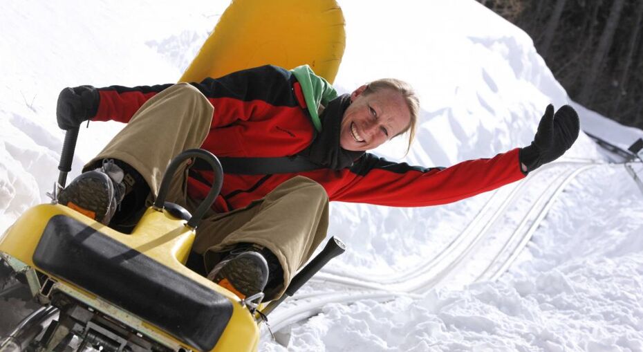 Luge in Saas Fee