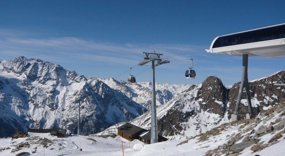 Saas Fee Telecabine