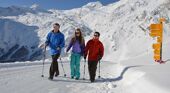 Winter walk in Saas Fee