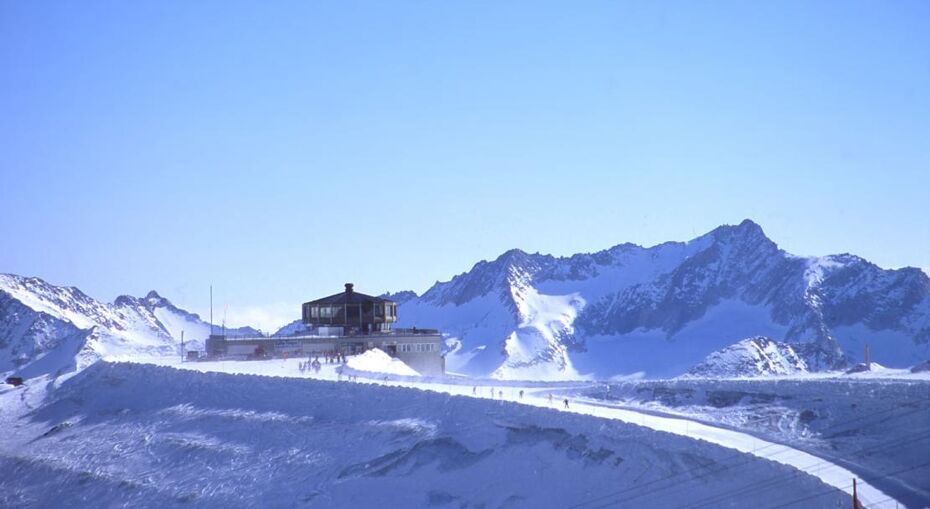 The worlds highest revolving restaurant in Saas Fee