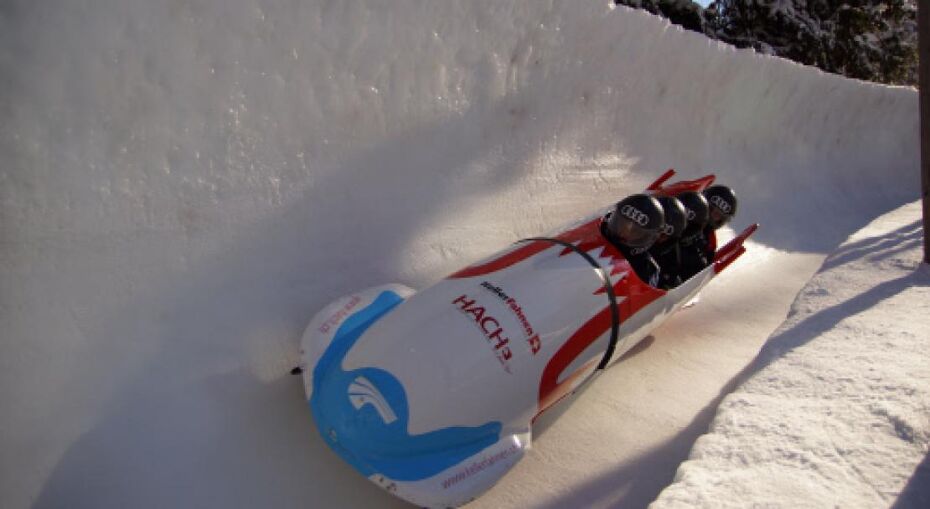 Bobsleigh in St Moritz